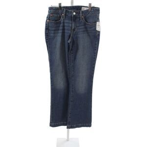 Gap Womens Dark Blue Straight Low Rise 90s Jeans Size 26